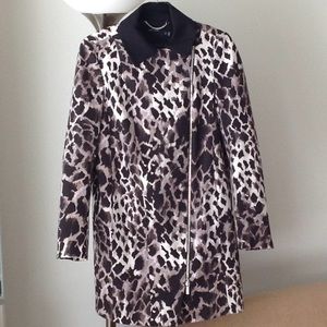 🍃🌹Karen Millen - 'Animal Print' Coat
